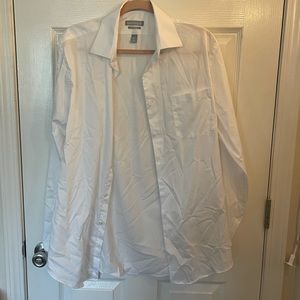 Van Heusen white button up